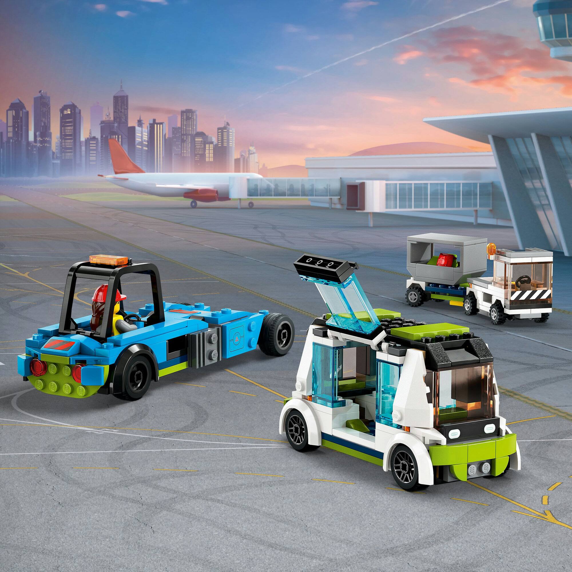 LEGO® City Passenger Airplane 60367 Building Toy Set (930 Pieces)